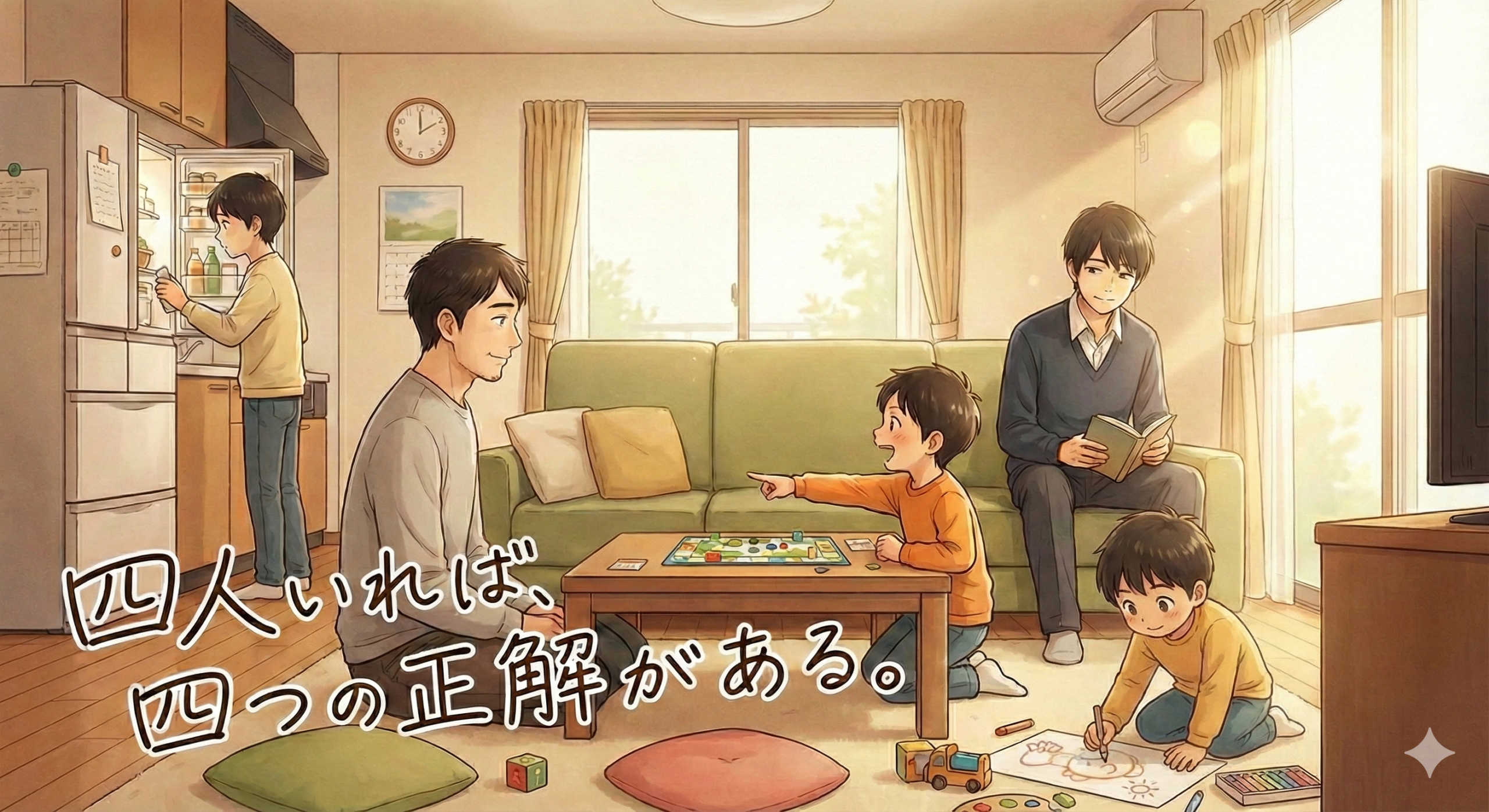 2026年1月23日（金）：佐藤家