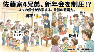 2026年2月22日（日）：佐藤家