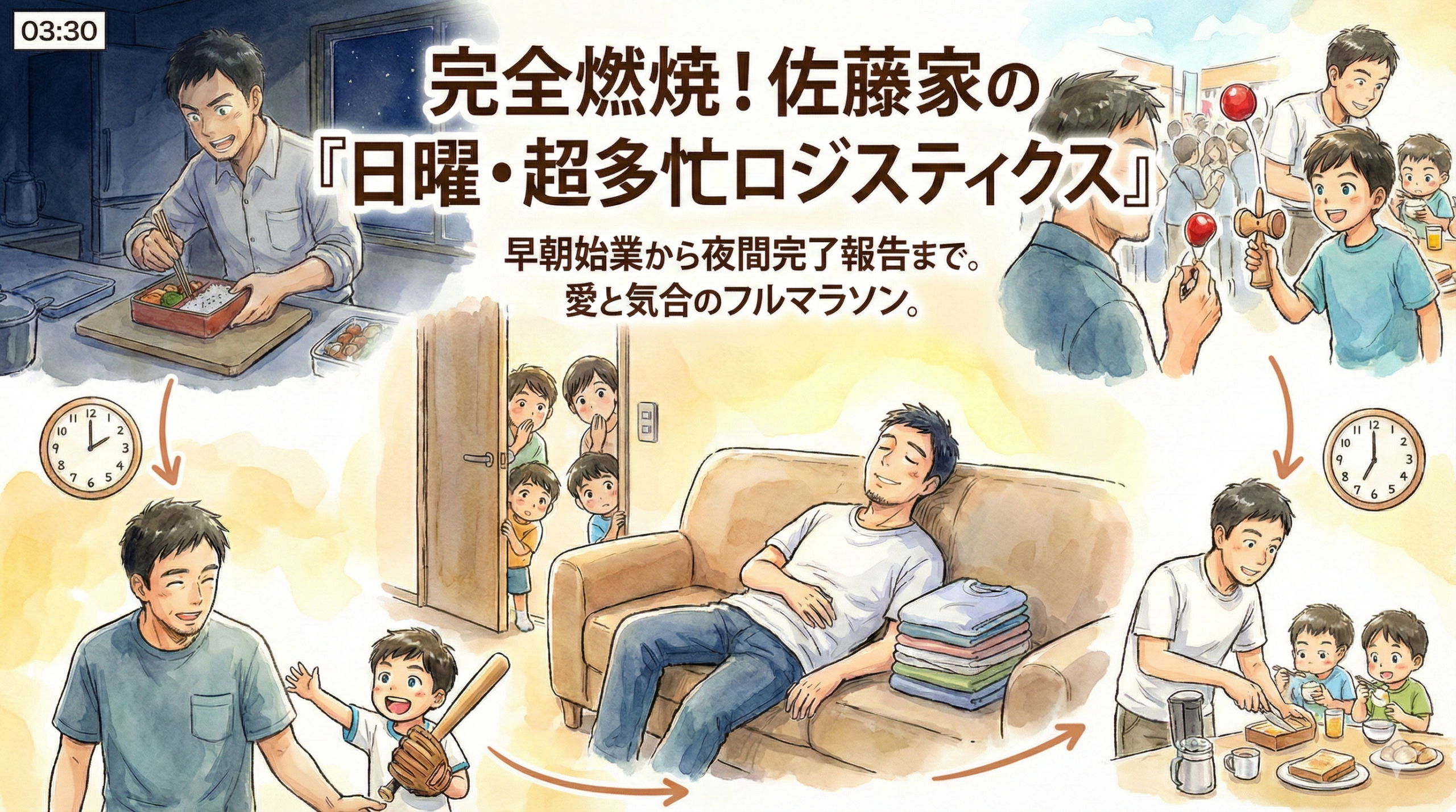 2026年2月2日（月）：佐藤家