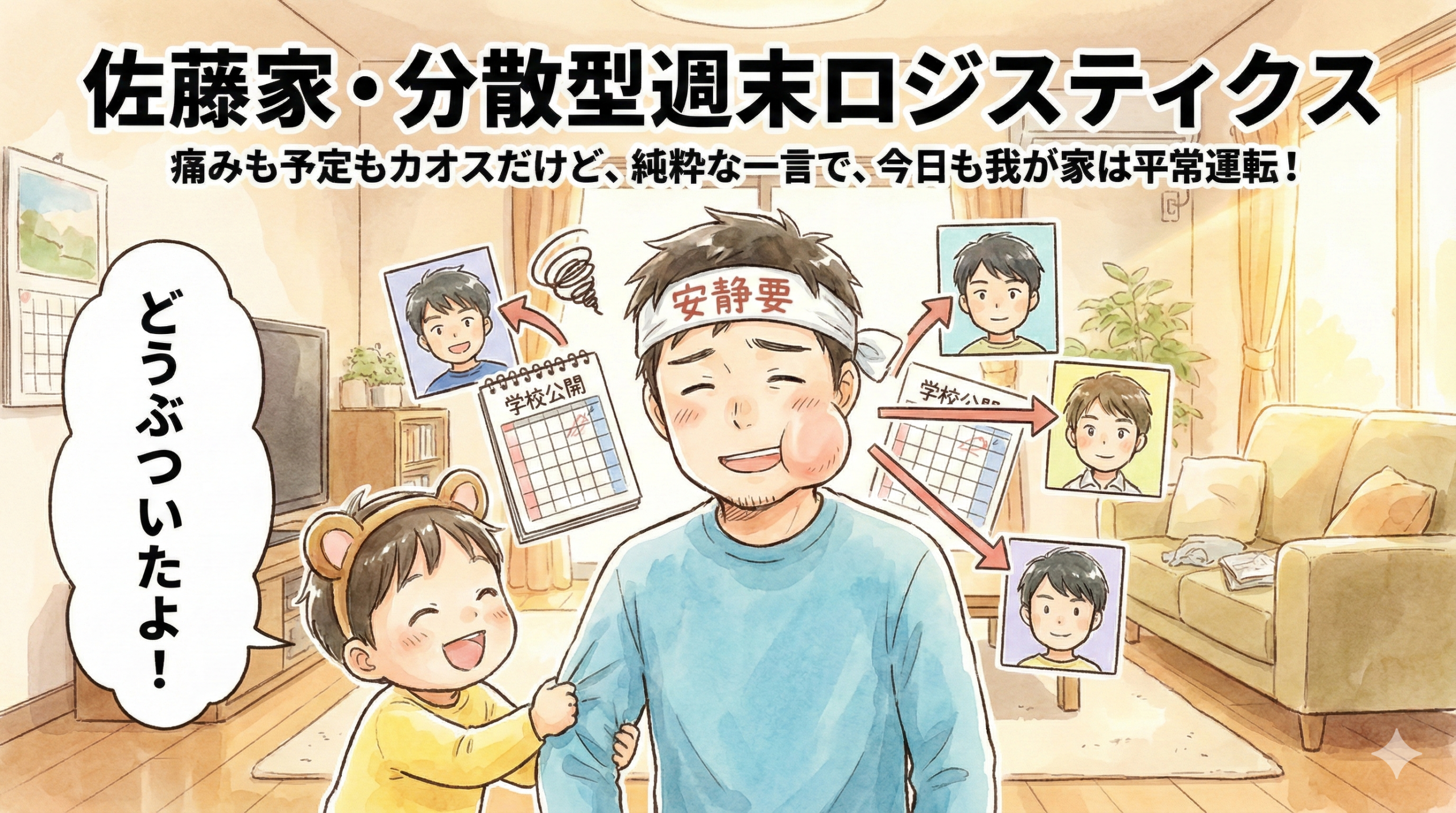 2026年2月7日（土）：佐藤家