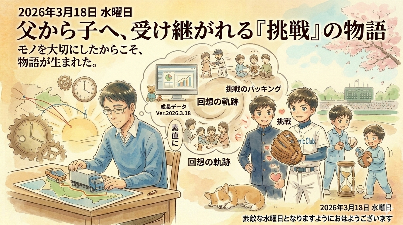 2026年3月18日（水）佐藤家