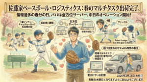 2026年3月21日（土）佐藤家