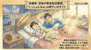 2026年3月24日（火）佐藤家