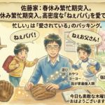 2026年3月26日（木）佐藤家