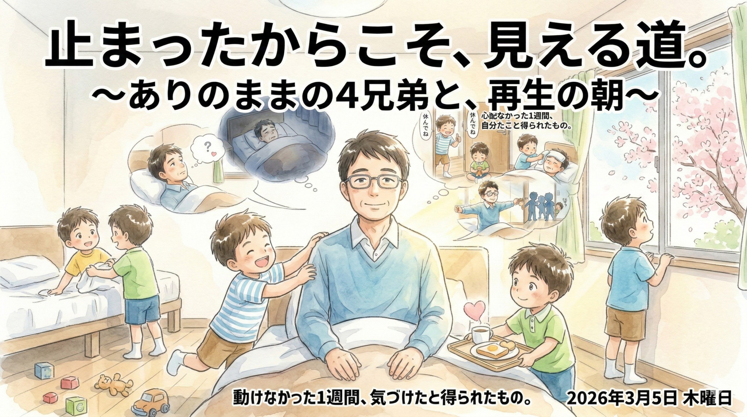 2026年3月５日（木）：佐藤家