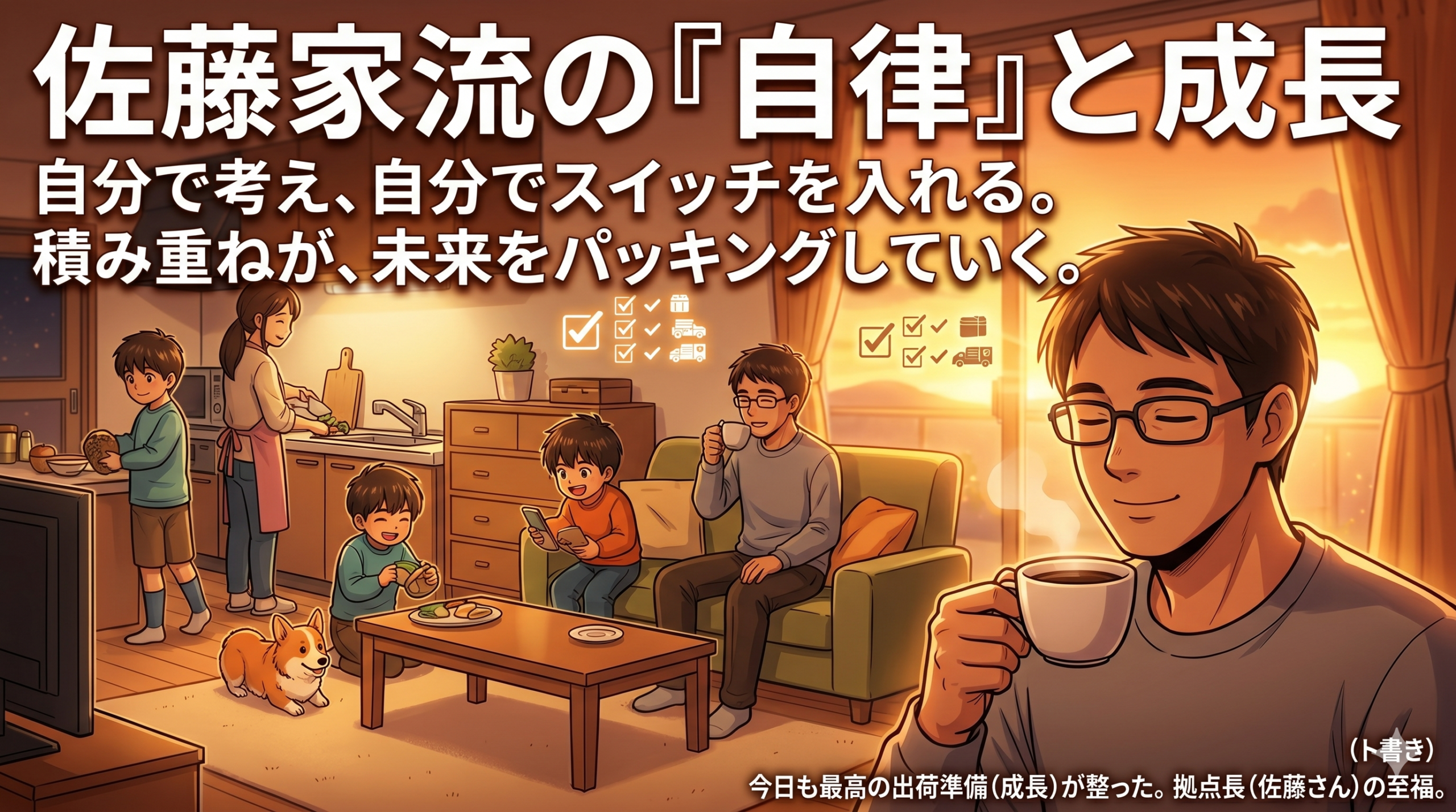 2026年4月15日（水）佐藤家
