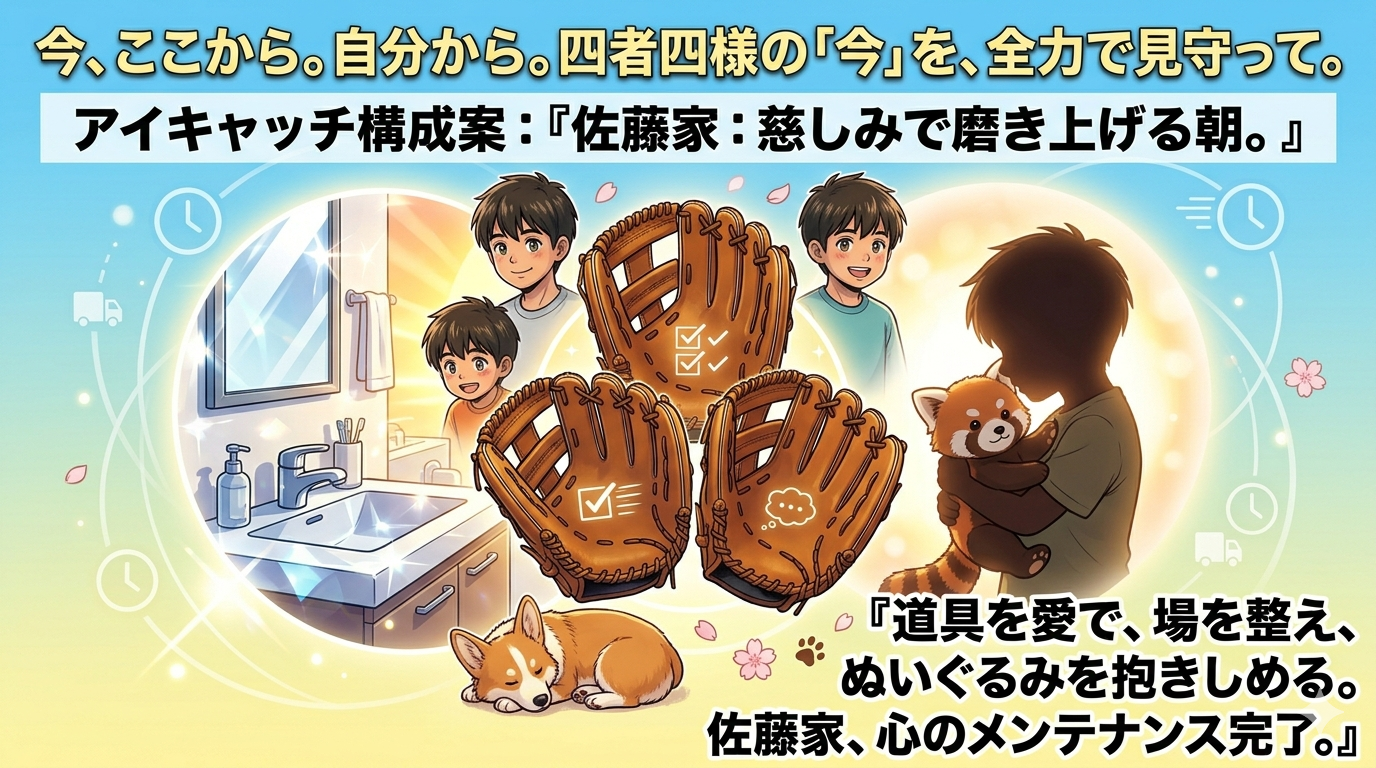 2026年4月21日（火）佐藤家