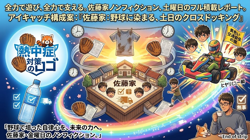 2026年4月26日（日）佐藤家