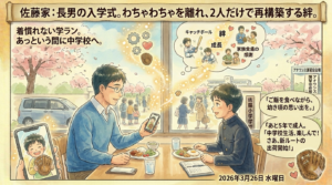 2026年4月8日（水）佐藤家