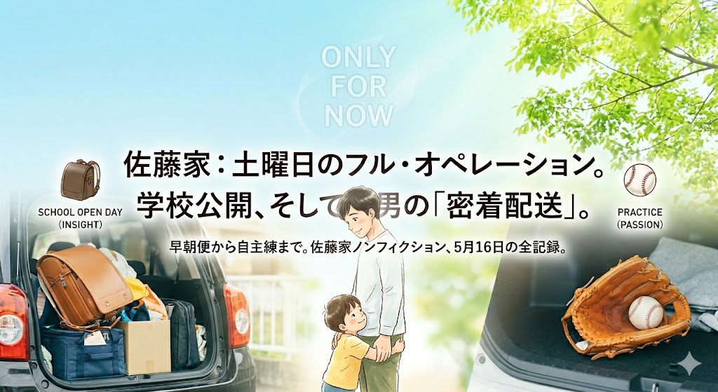 2026年5月16日（土）佐藤家