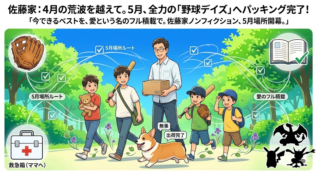 2026年5月1日（金）佐藤家