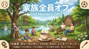 2026年5月4日（月）佐藤家