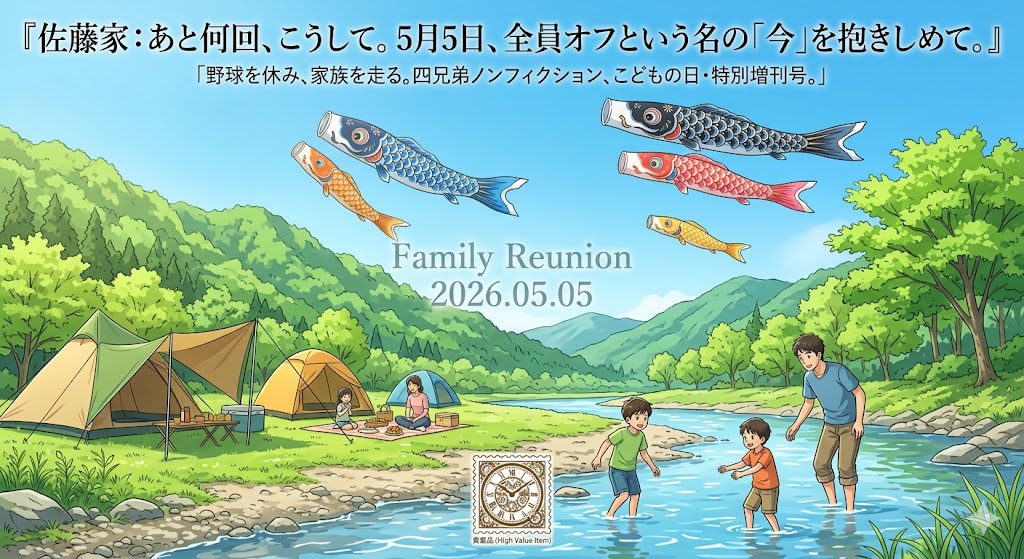 2026年5月5日（火）佐藤家
