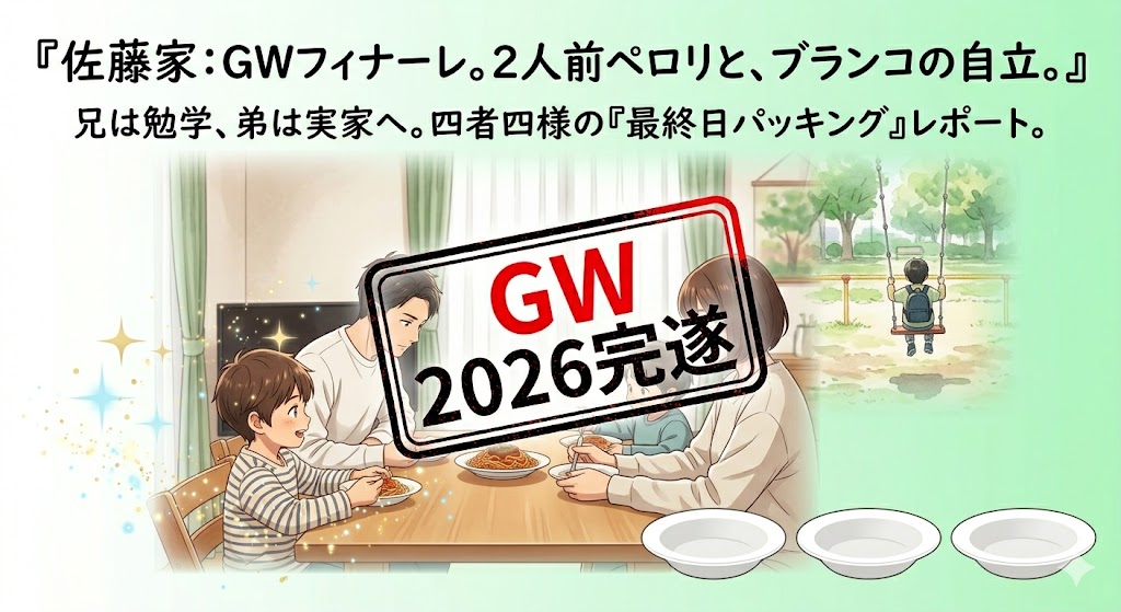 2026年5月7日（木）佐藤家