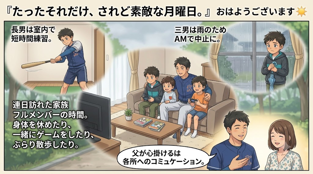 2026年6月29日（月）佐藤家
