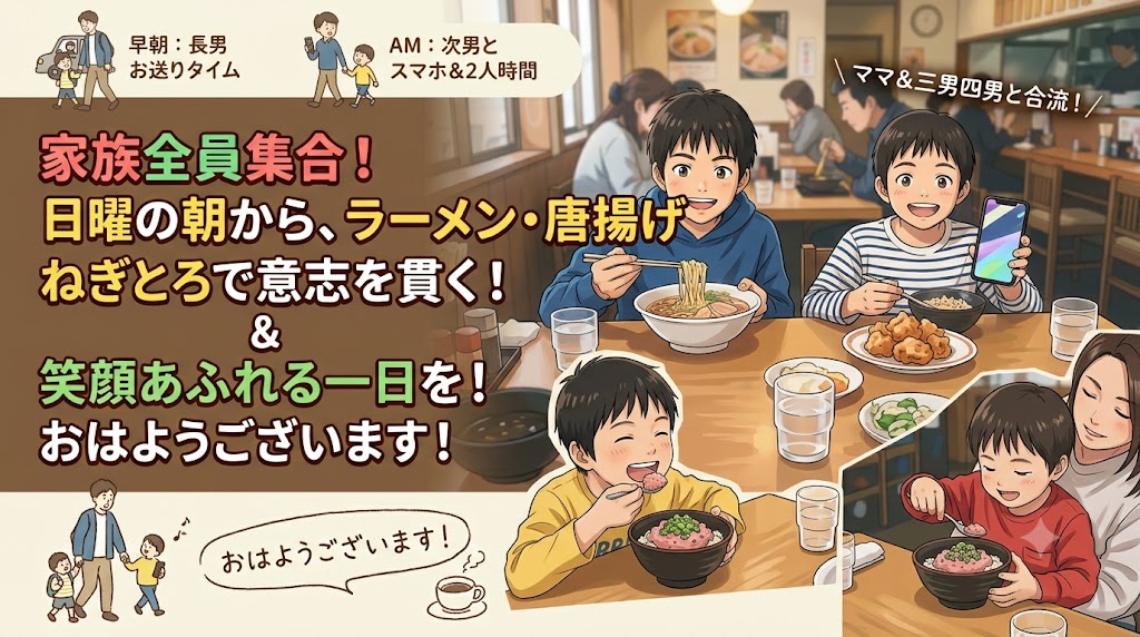 2026年7月12日（日）佐藤家