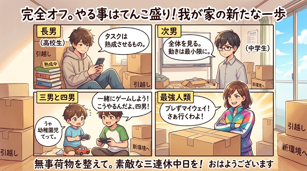 2026年7月19日（日）佐藤家