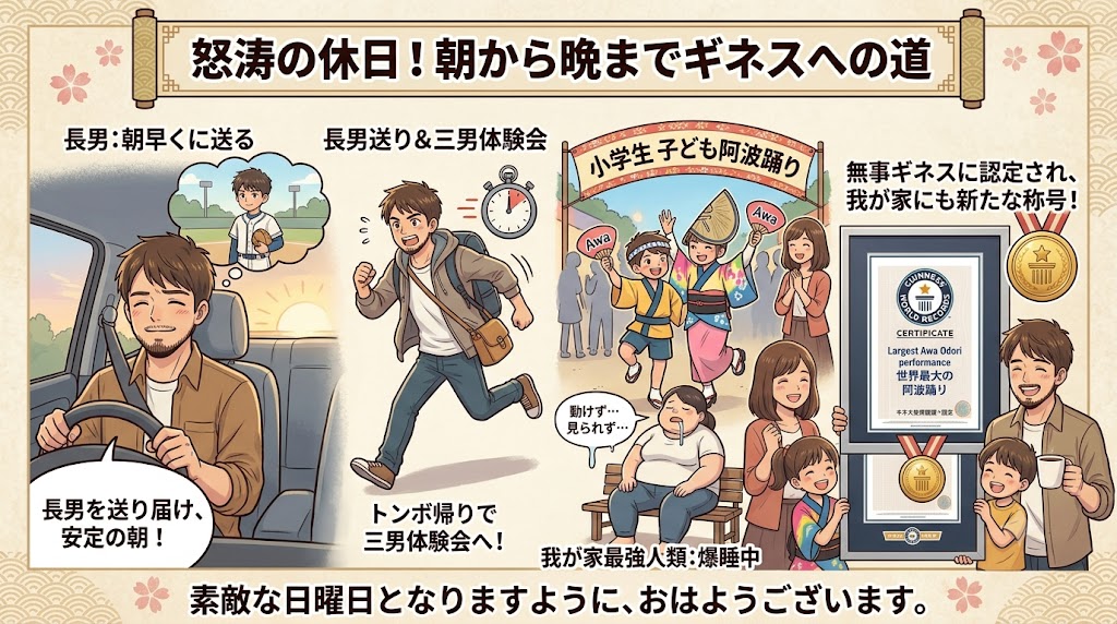 2026年7月26日（日）佐藤家