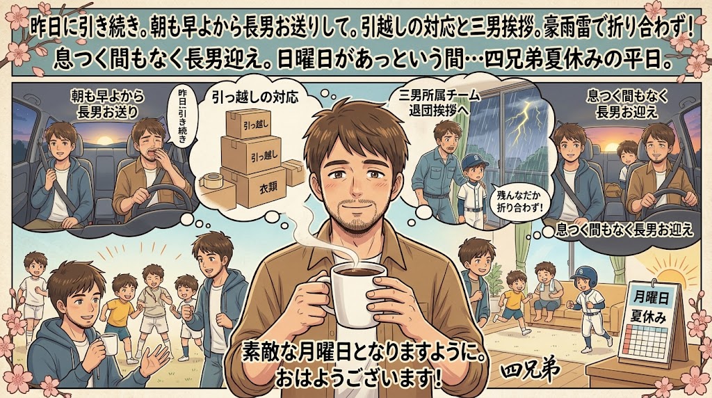 2026年7月27日（月）佐藤家