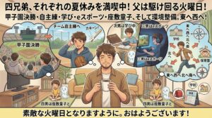 2026年7月28日（火）佐藤家