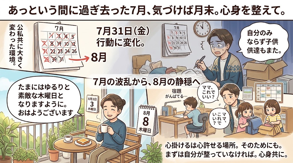 2026年7月30日（木）佐藤家