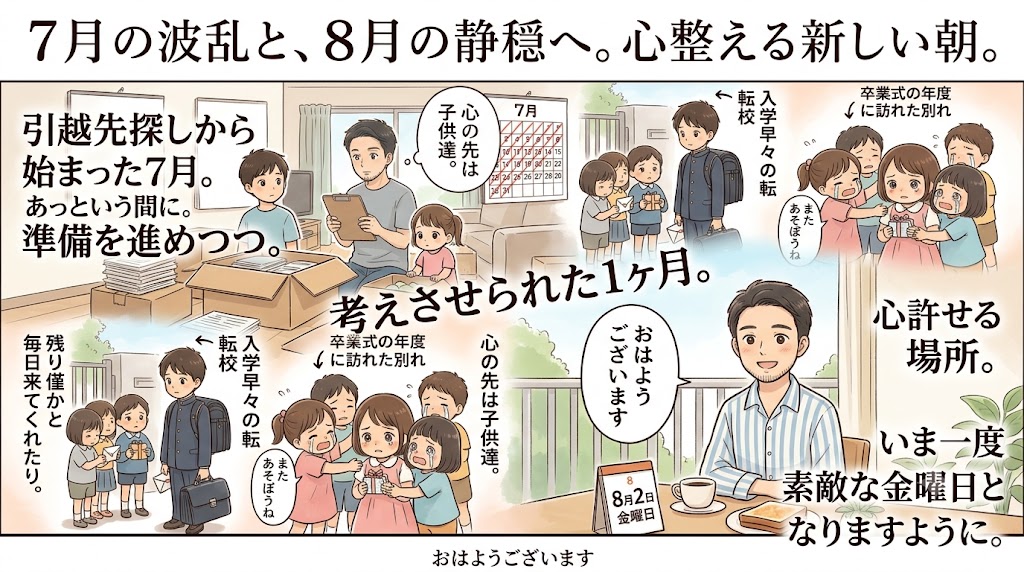 2026年7月31日（金）佐藤家