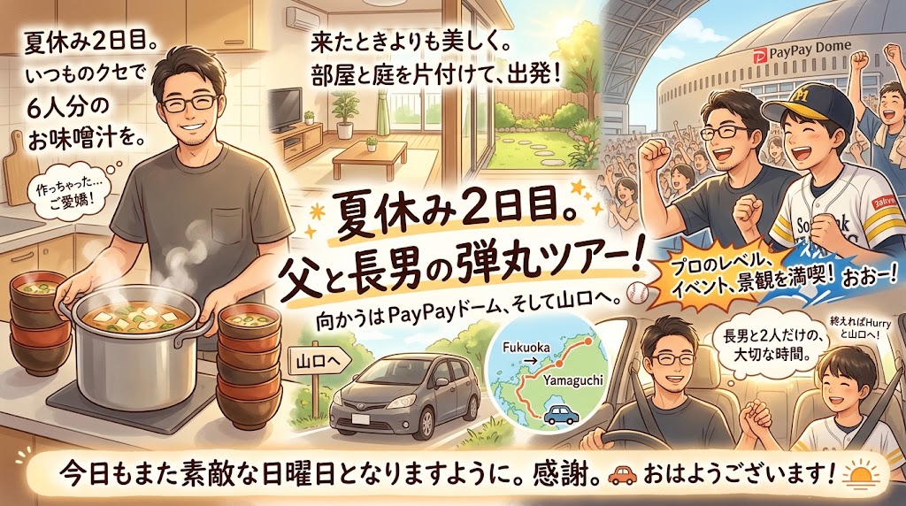 2026年8月16日（日）佐藤家