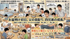 2026年8月18日（火）佐藤家