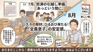 2026年8月1日（土）佐藤家