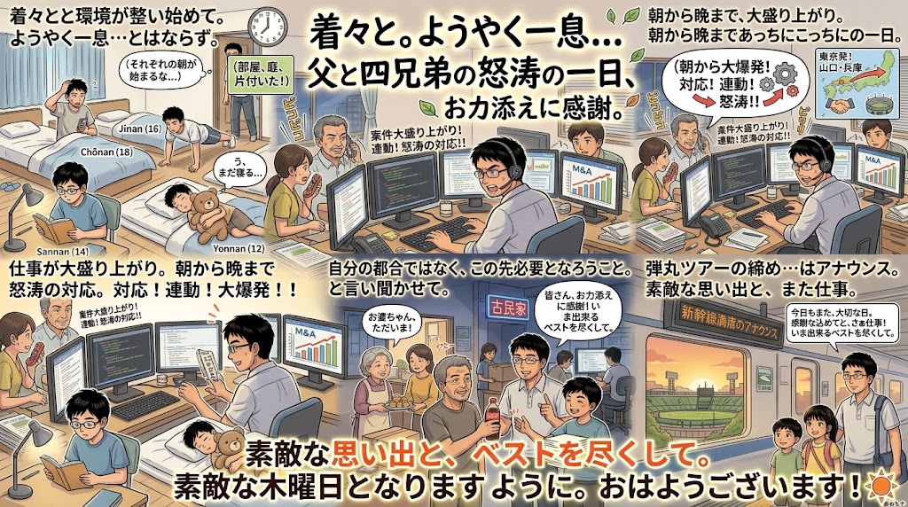 2026年8月20日（木）佐藤家