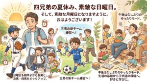 2026年8月3日（月）佐藤家